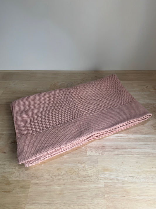 Coral Drift Baby Blanket