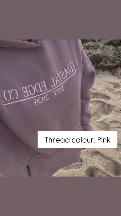 Dusty Lilac Signature Hoodie- PRE ORDER ONLY