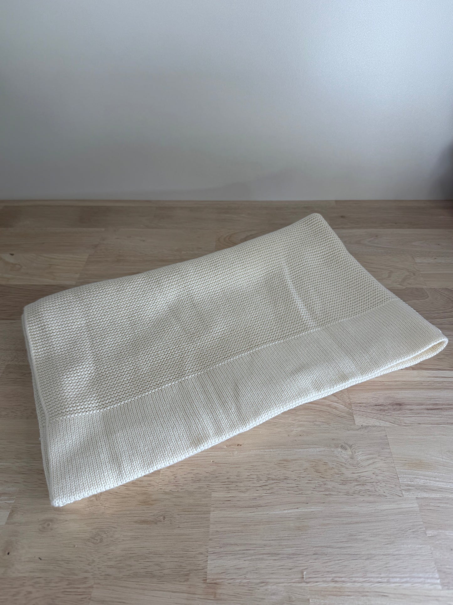 Seashell Cream Baby Blanket