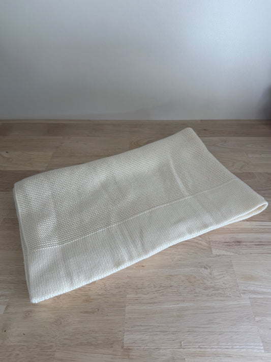 Seashell Cream Baby Blanket