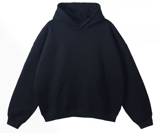 Coastal Edge Signature Hoodie Black